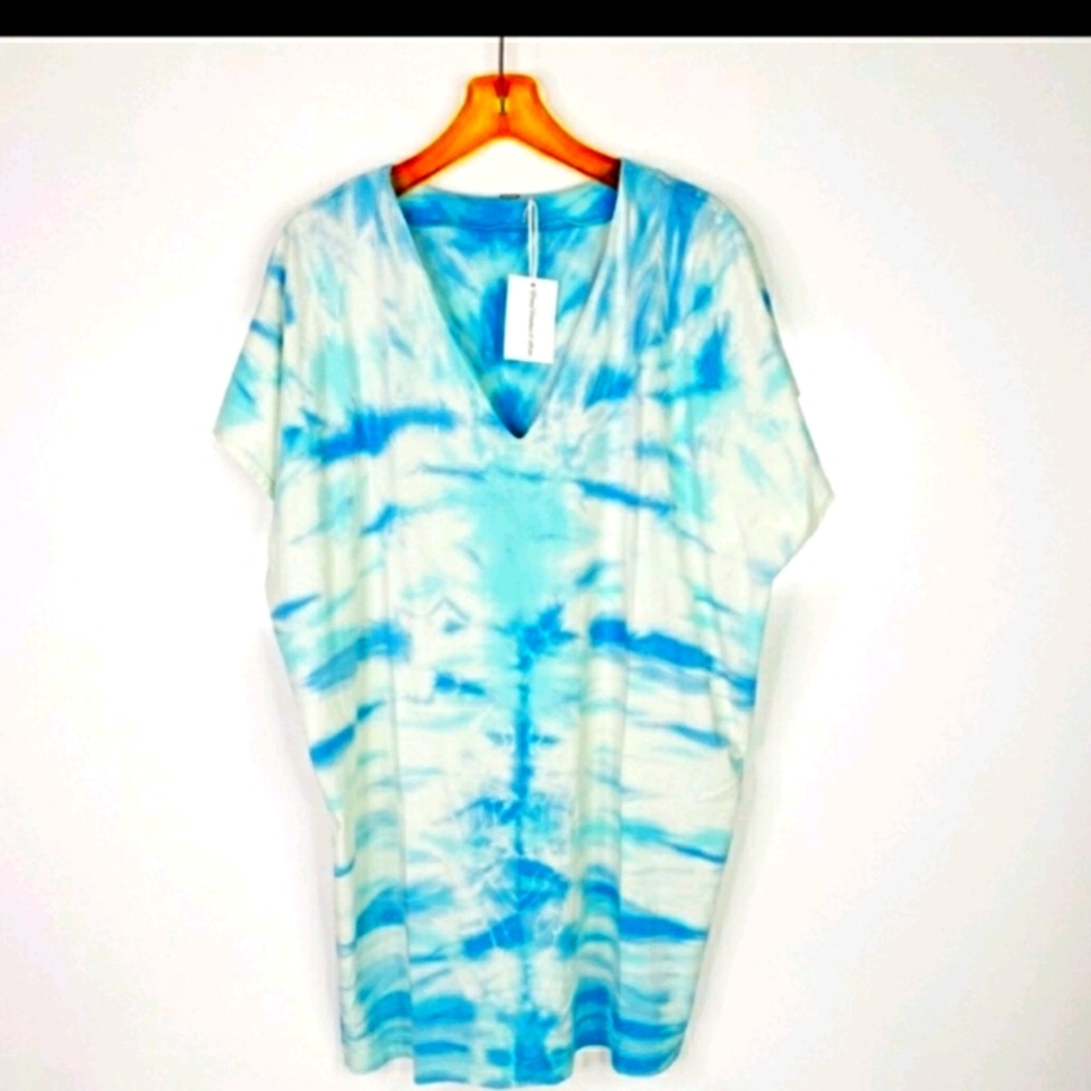 YFB Teal Tye Dye Dress
